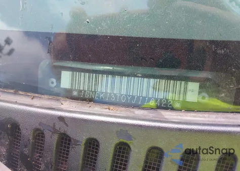 2000 Chevrolet Tahoe All New Lt из США, поврежденный, VIN 1GNEK13T0YJ116422